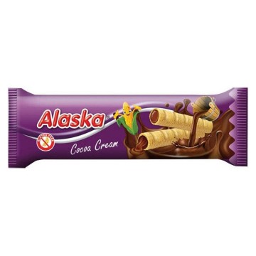 Kukuřičné trubičky Alaska Kakaové—18 g