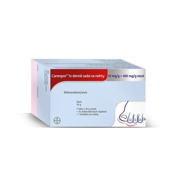CANESPOR 1x denně - sada na nehty—10g+sada