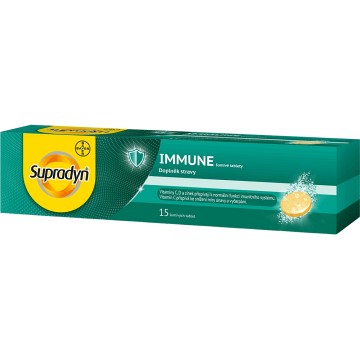 Supradyn Immune 15 šumivých tablet—AKCE - expirace 7/25 (10 ks k objednání)