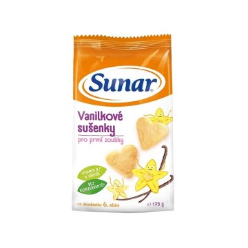 Sunar Vanilkové sušenky 175g—AKCE - expirace 4/25 (1 ks k objednání)