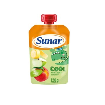 Sunar Cool ovoce broskev jablko banán—120 g