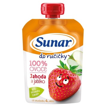 Sunar Do ručičky jahoda a jablko—100 g