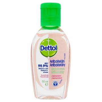 Dettol Antibakteriální gel na ruce Heřmánek—50 ml