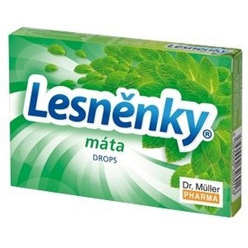 Lesněnky drops, máta—9ks