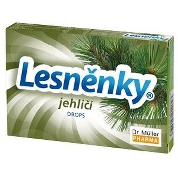 Lesněnky drops, jehličí—9ks