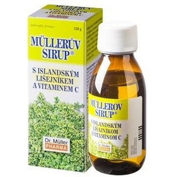 Müllerův sirup s islandským lišejníkem a vit.C —320g