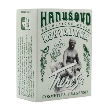 Hanušovo kosmetické mýdlo KONVALINKA—100 g