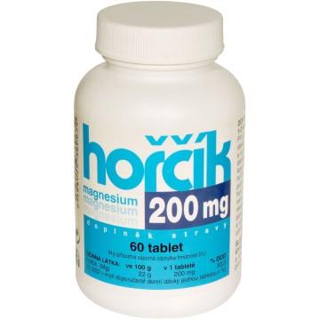 Hořčík 200 mg Naturvita —60 tablet