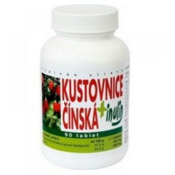 Kustovnice čínská + Inulín—90 tablet