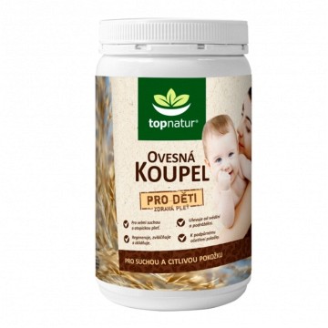 Topnatur Ovesná koupel pro děti —dóza 350g