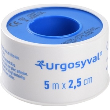 URGO Syval fixační náplast textilní—2,5cm x 5m