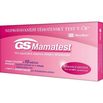 GS Mamatest 10 Těhotenský test—2 ks