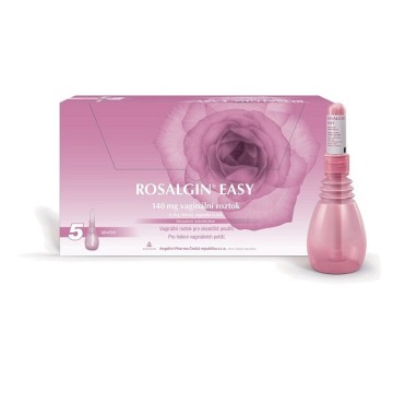 Rosalgin Easy vaginální roztok—5 x 140ml