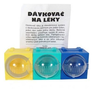 Dávkovač léků - 1den