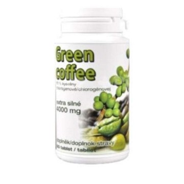 Green Coffee Zelená káva Extra 4000mg Jankar—60 tablet
