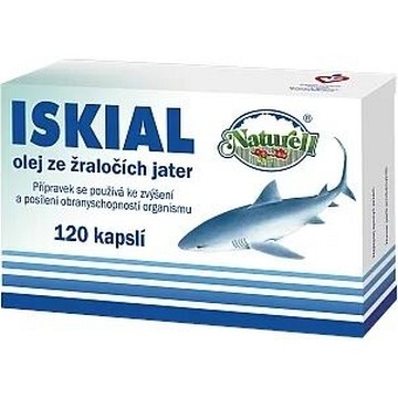 Iskial olej ze žraločích jater —120 kapslí