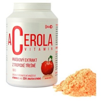Acerola vitamin standardizovaný prášek—100 g