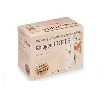 Rosen Kolagen Forte + RosenSpa zelená koupel—120 tablet + 2 koupele ZDARMA