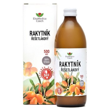 Rakytník řešetlákový 100% šťáva—500 ml