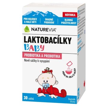 Swiss NatureVia Laktobacílky baby—30 sáčků