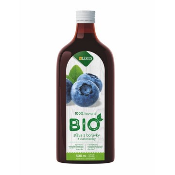 Leros Bio Šťáva z borůvky—500 ml