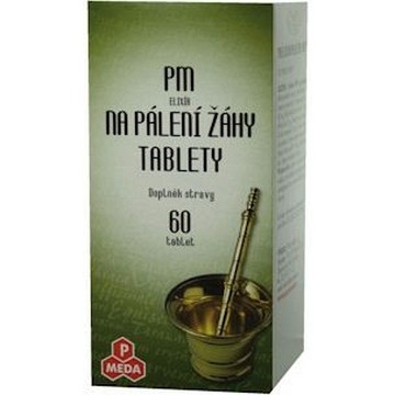 PM Elixír na pálení žáhy—60 tablet
