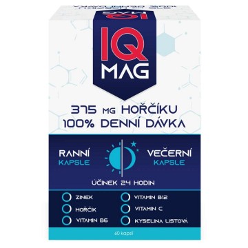 IQ Mag ranní/večerní—60 kapslí