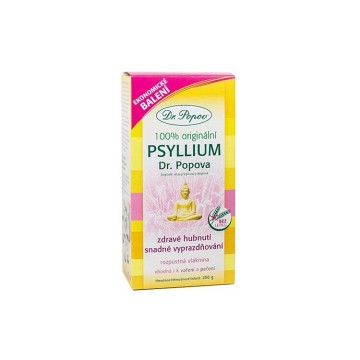 Dr.Popov Psyllium - indická rozpustná vláknina—200 g