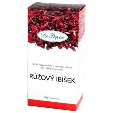 Dr.Popov Čaj Růžovy ibišek—100 g