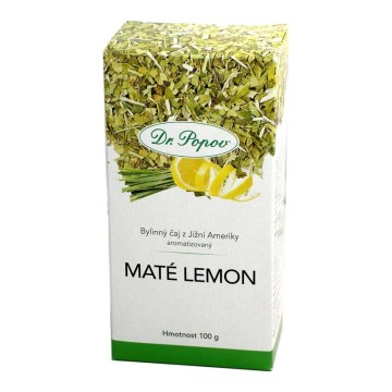 Dr. Popov - Čaj Maté zelené Lemon—100 g