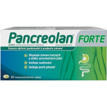 Pancreolan Forte 6000U—60 tablet