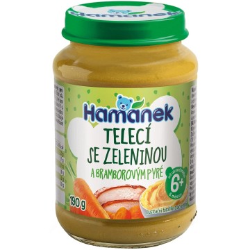 Hamánek telecí se zeleninou—190 g