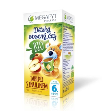Megafyt Dětský ovocný čaj jablko s inulinem BIO—20x2g