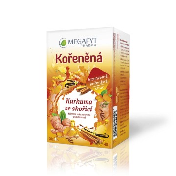 Megafyt Kořeněná kurkuma se skořicí—20x2g