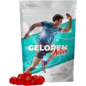 Geloren Active příchuť pomeranč—90 želé tablet