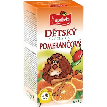 Apotheke Dětský ovocný čaj pomerančový—20x2 g