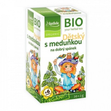 Apotheke BIO Dětský ovocný čaj s meduňkou—20x2 g