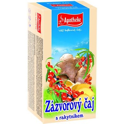 Apotheke Zázvorový čaj s rakytníkem—20x2g