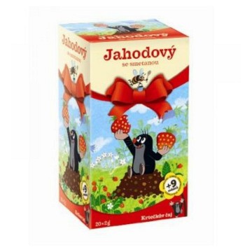 Krtečkův čaj Jahodový se smetanou—20x2 g