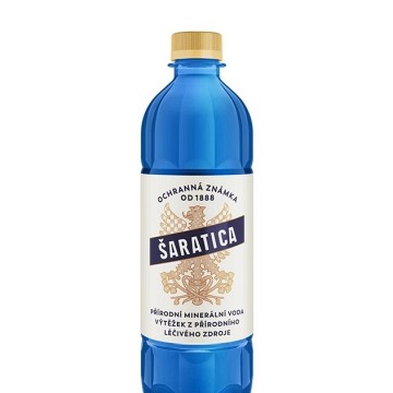 Šaratica přírodní minerální voda neperlivá—0.5l