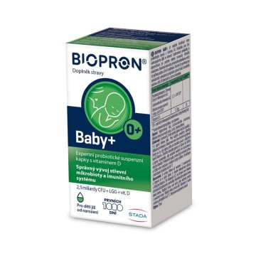 Walmark Biopron Baby+ probiotika + vitamin D—10 ml