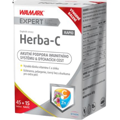 Walmark Herba-C Rapid Promo 2021—45+15tablet