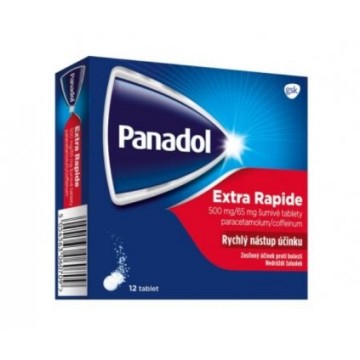 Panadol Extra Rapide 500mg—12 šumivých tablet