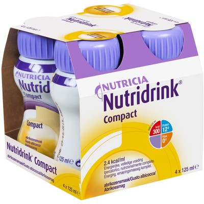 Nutridrink Compact Meruňka—4x125 ml