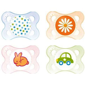 MAM Dudlík Original 0-6m silikon—1 ks